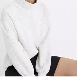 Madewell MWL mock neck sweatshirt